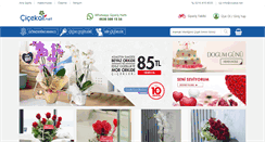 Desktop Screenshot of cicekal.net